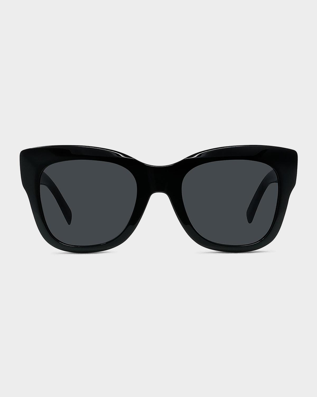 Givenchy City 53mm Oversized Square Acetate Sunglasses