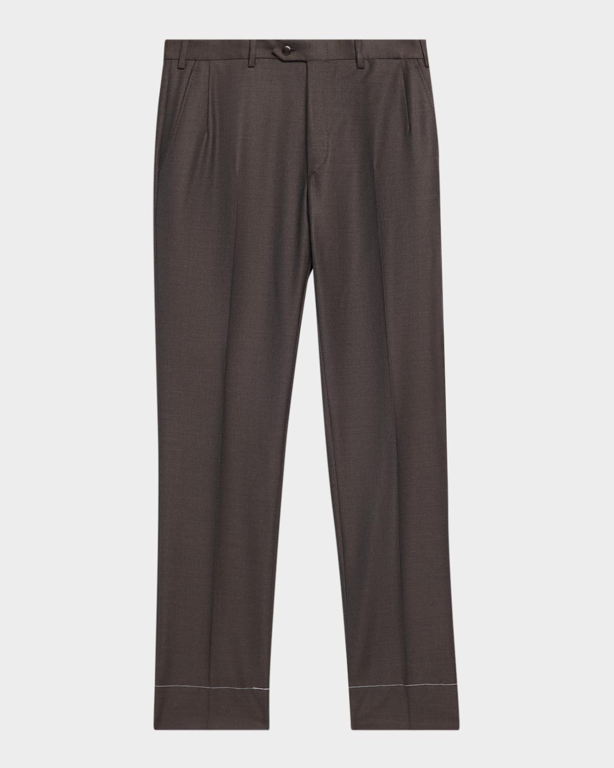 Brioni Men's Wool and Cashmere Sharkskin Two-Piece Suit