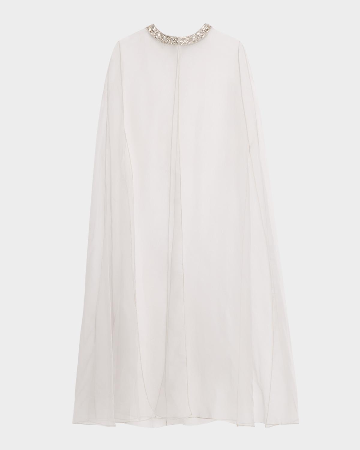 Carolyn Rowan Silk Organza Cape