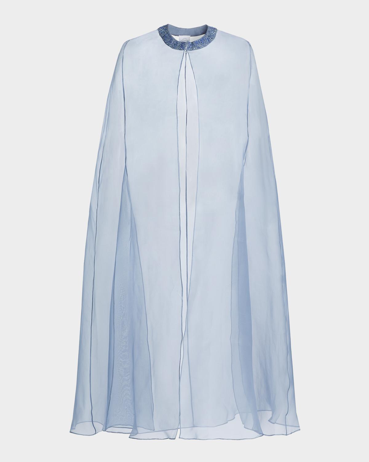Carolyn Rowan Silk Organza Cape
