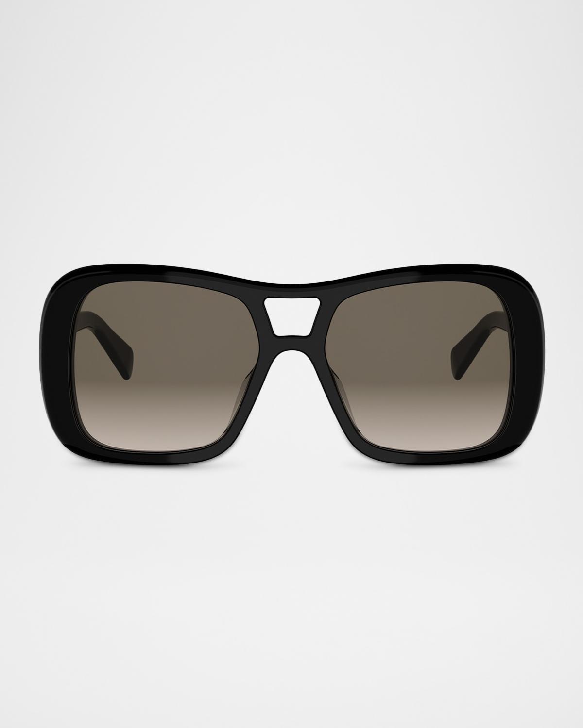 CELINE Triomphe Navigator Acetate Sunglasses