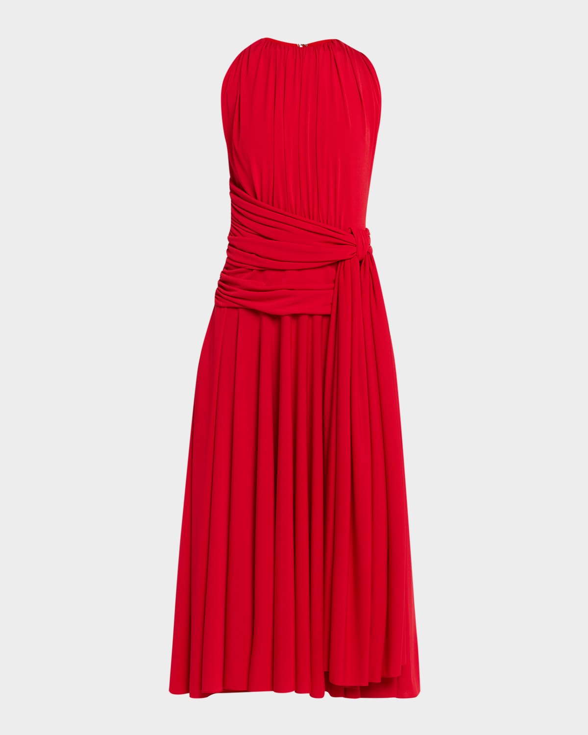 brandon maxwell the genevieve draped knit maxi dress Brandon Maxwell The Genevieve Dress