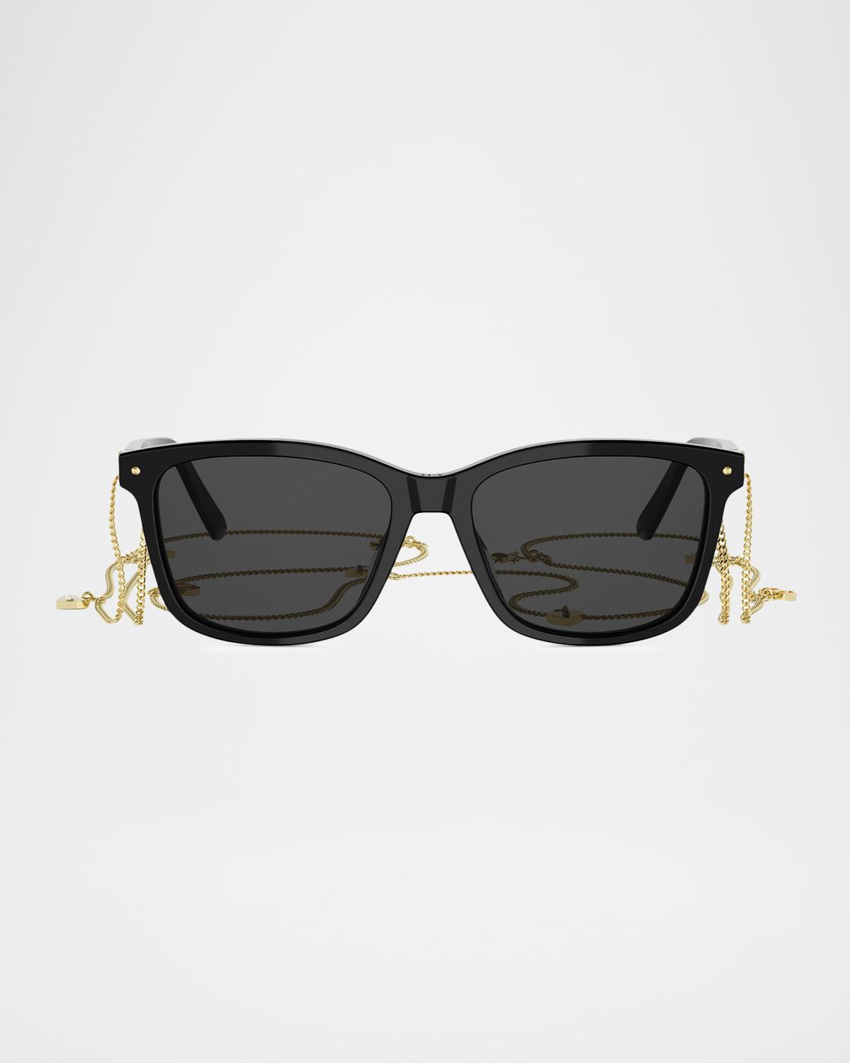 Dior Petit CD S2I Acetate Square Sunglasses