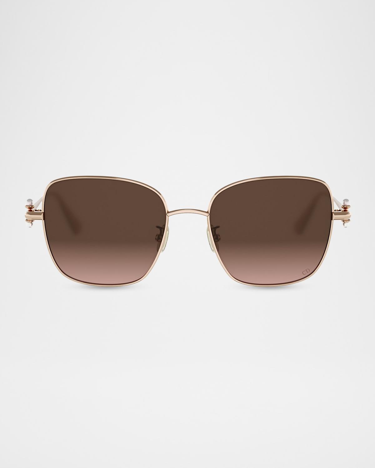 Dior DiorTribales S1U Metal Square Sunglasses