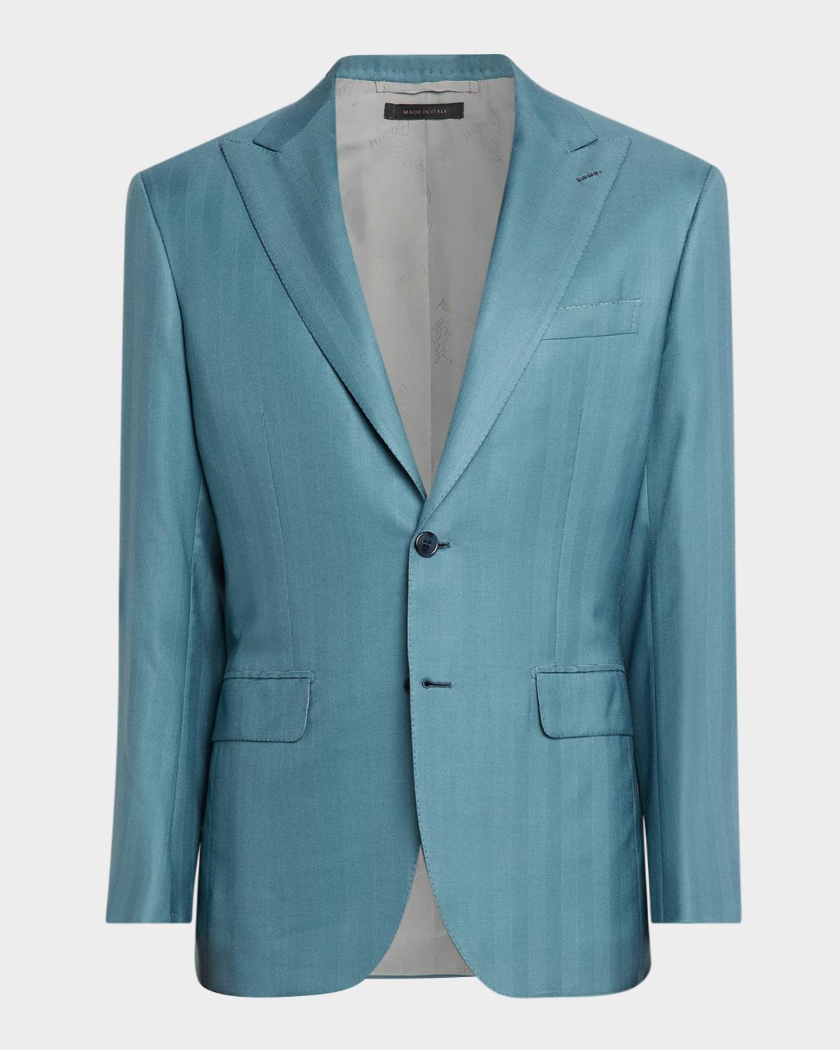 Brioni Men's Plume Cashmere Single-Breasted Blazer