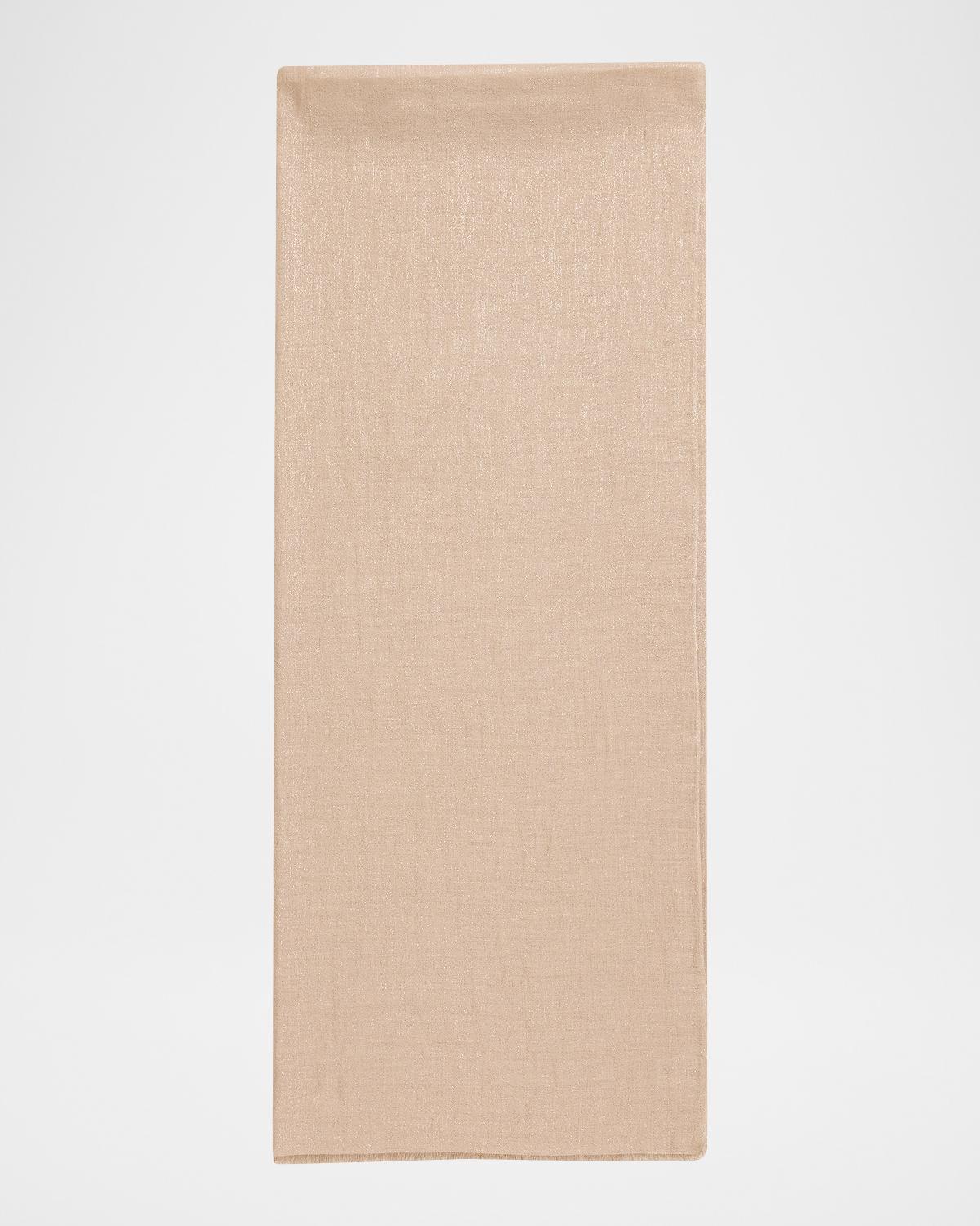 Brunello Cucinelli Sparkling Cashmere & Silk Scarf