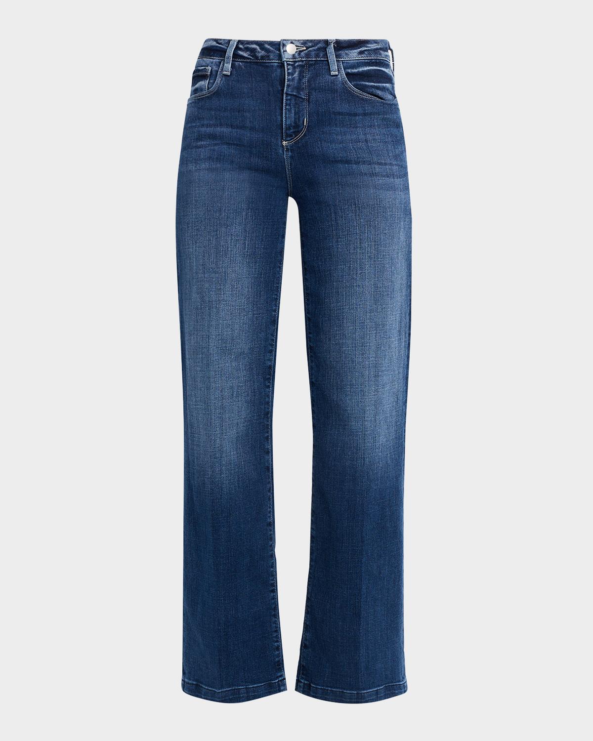 L 'AGENCE Scottie Wide-Leg Jeans