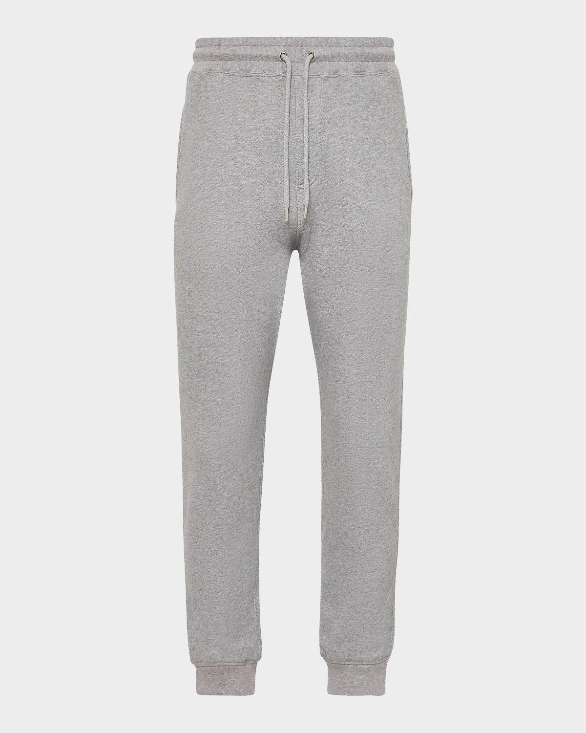 JW Anderson Men's Cotton Cuffed Drawstring Sweatpants