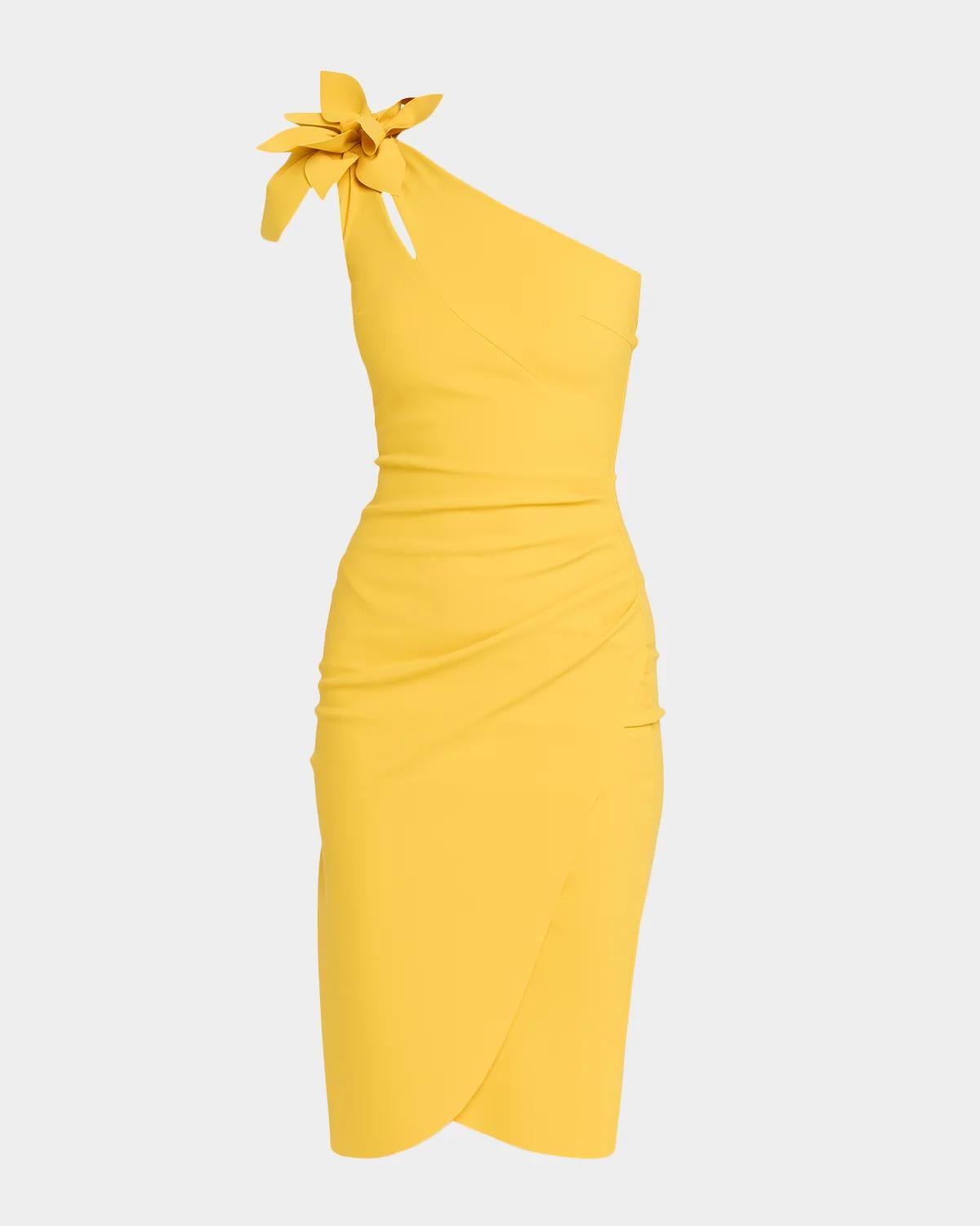 Chiara Boni La Petite Robe Gosia Cutout One-Shoulder Bodycon Dress