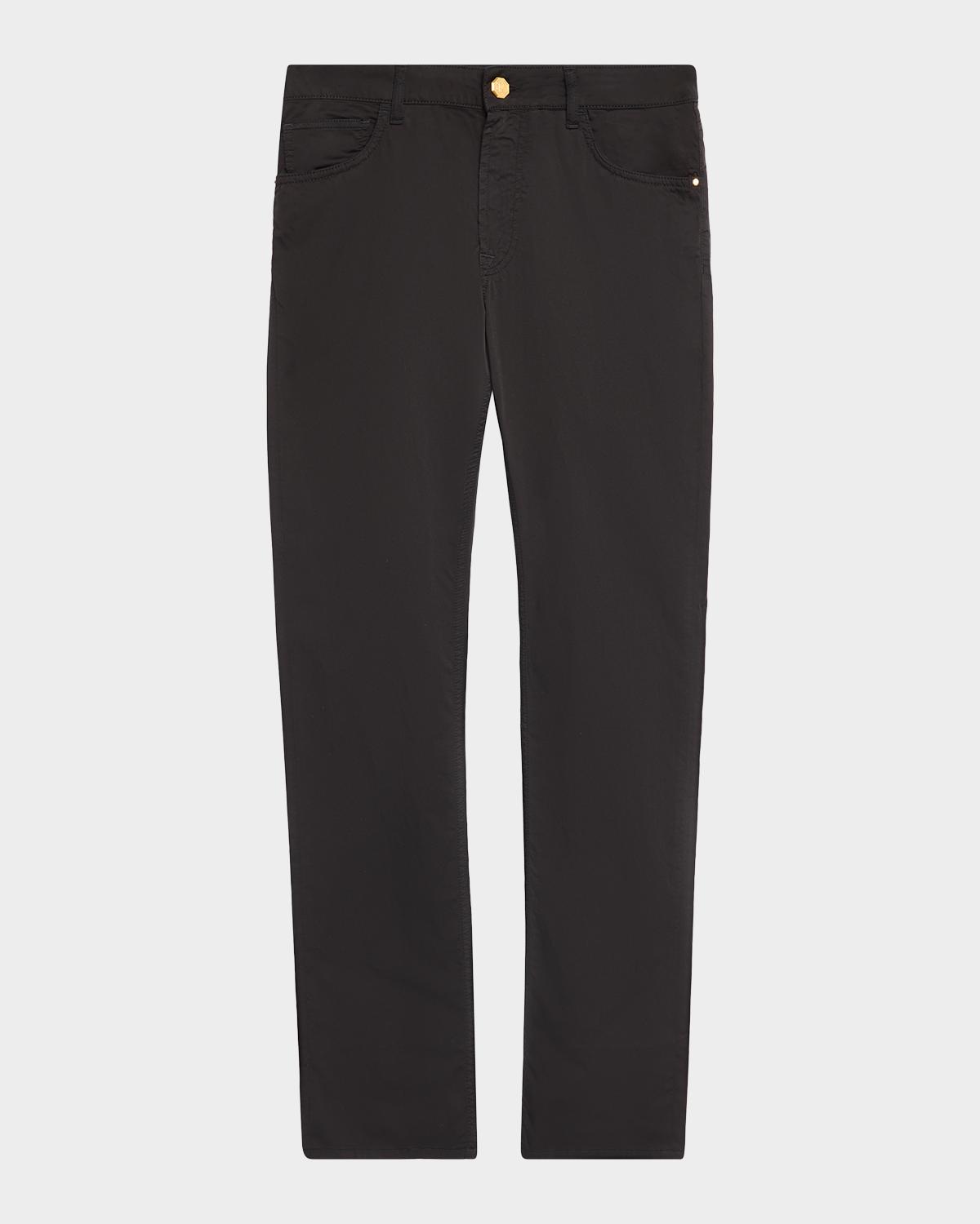 Stefano Ricci Men's Slim Cotton-Stretch Five-Pocket Pants