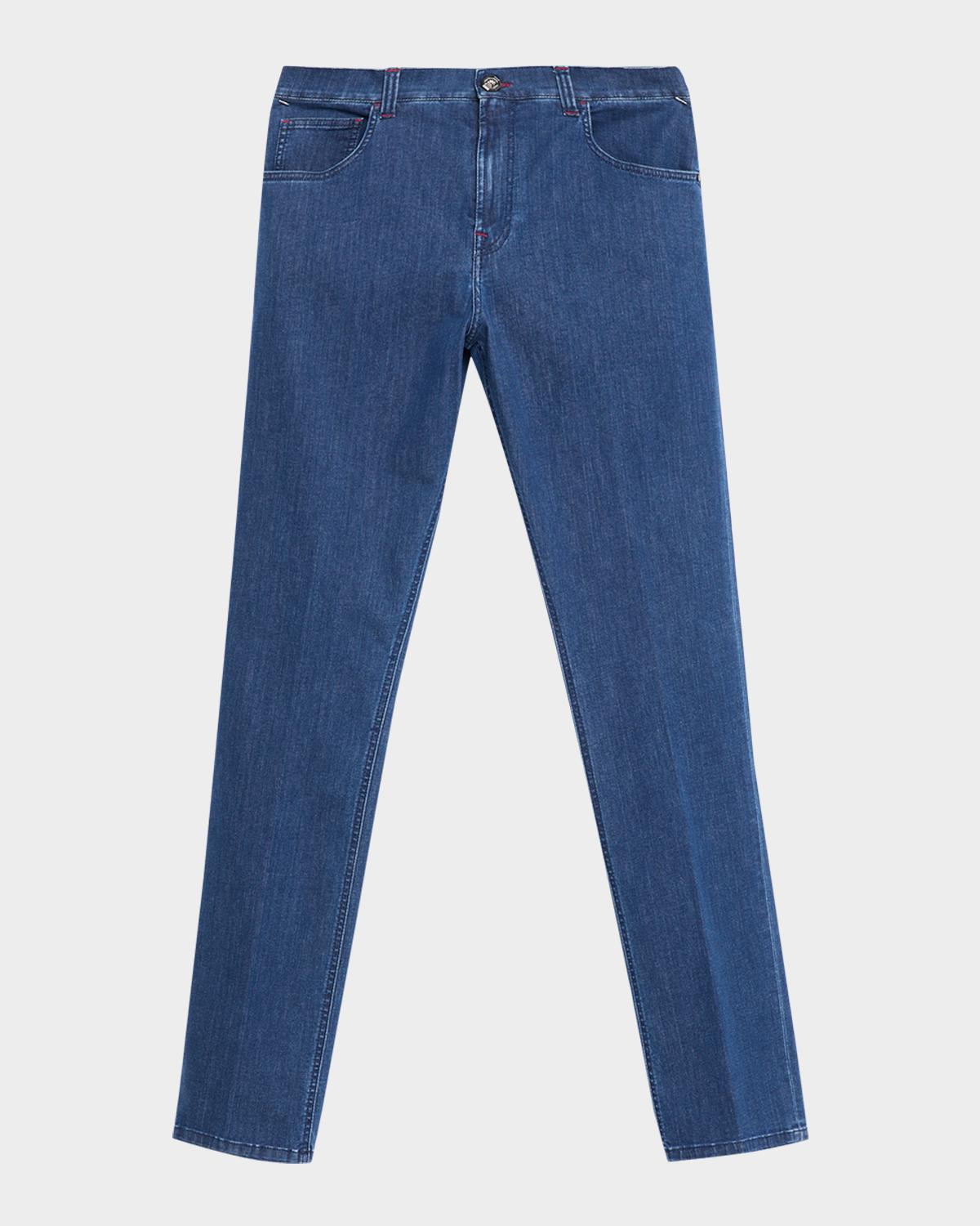 Stefano Ricci Men's Cotton-Blend Skinny Jeans