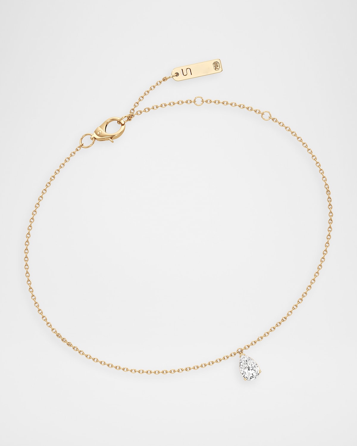 Unsaid Tear Lab-Grown Diamond Drop Bracelet