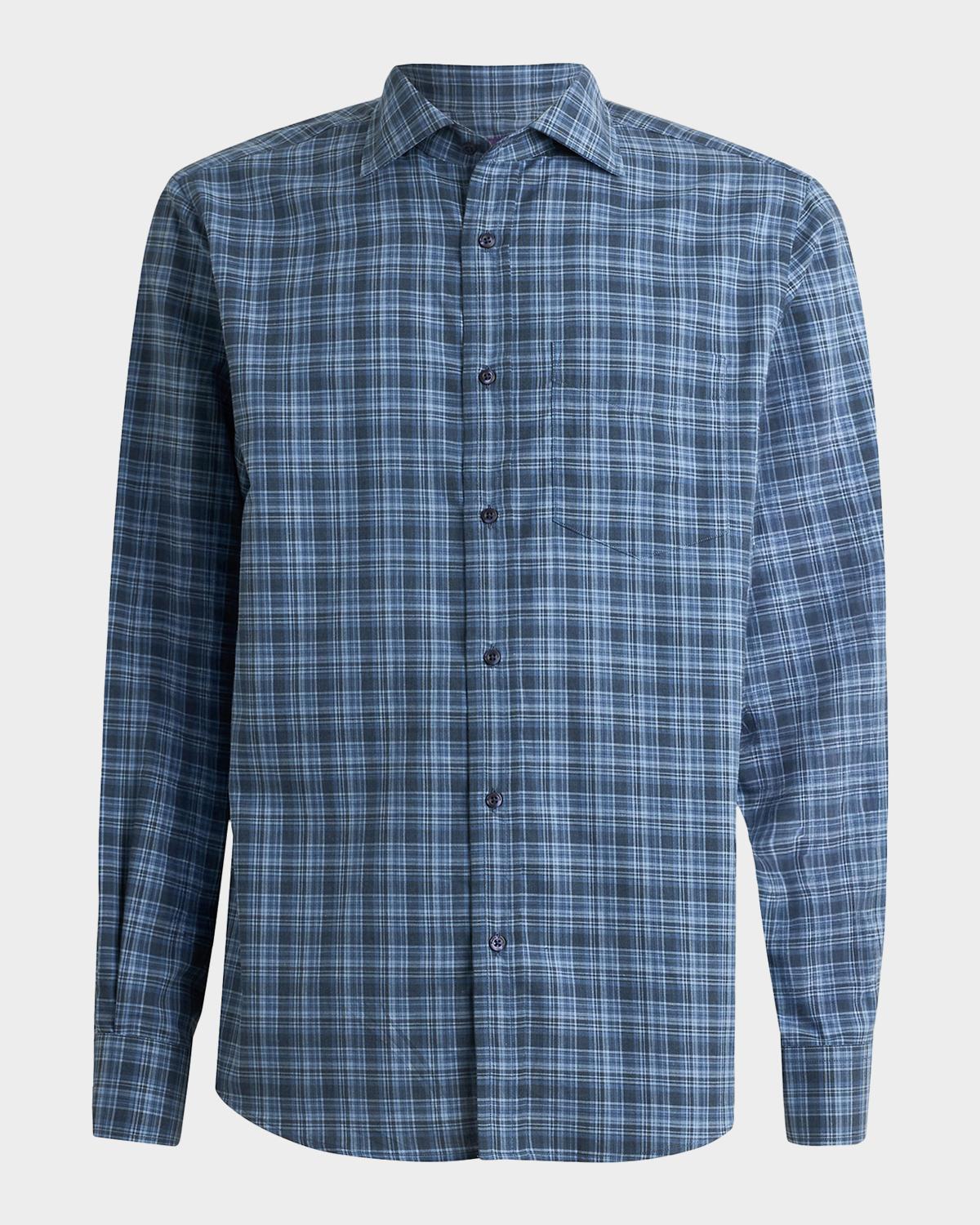 Ralph Lauren Purple Label Men's Plaid Flannel Shirt
