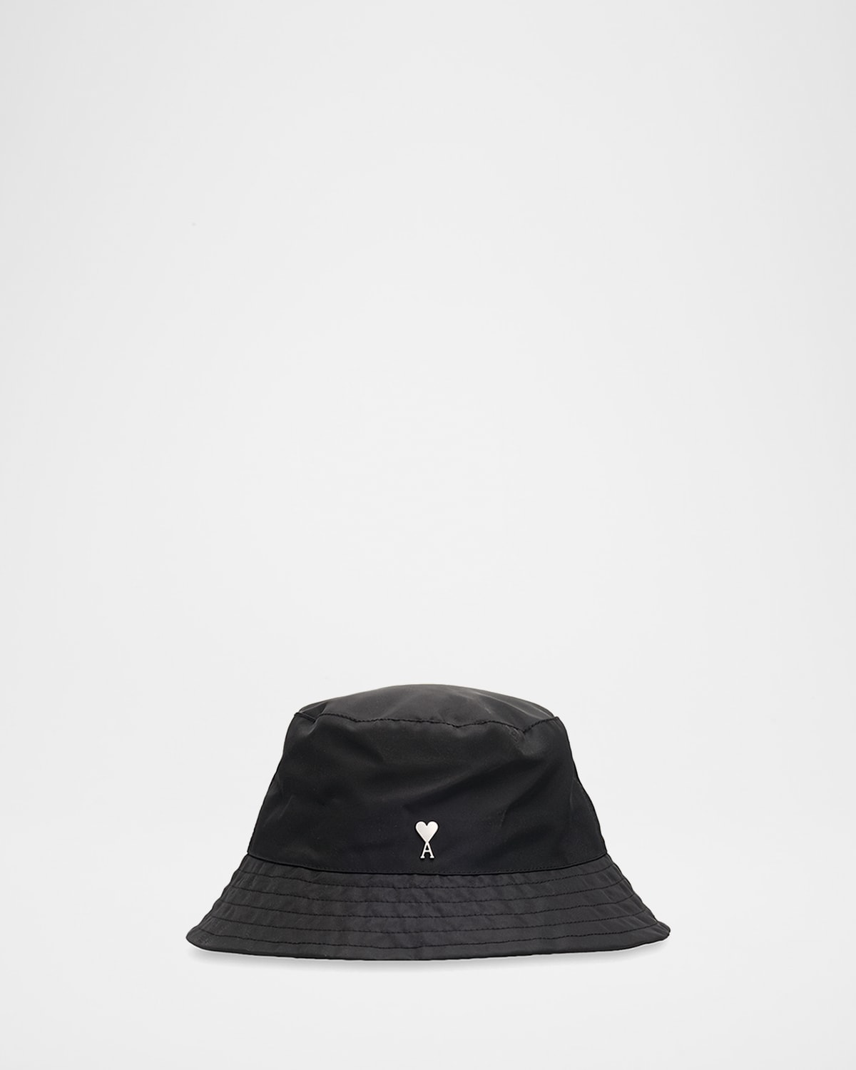 Ami Paris Men 's Ami de Coeur Nylon Bucket Hat | Thumbnail 5 Ami Paris Men 's Ami de Coeur Nylon Bucket Hat | Thumbnail 5