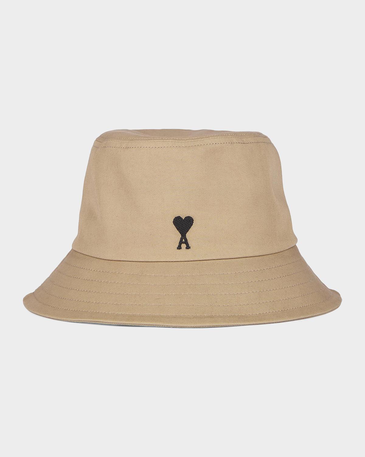 Ami Paris Men's Quota Ami de Coeur Bucket Hat