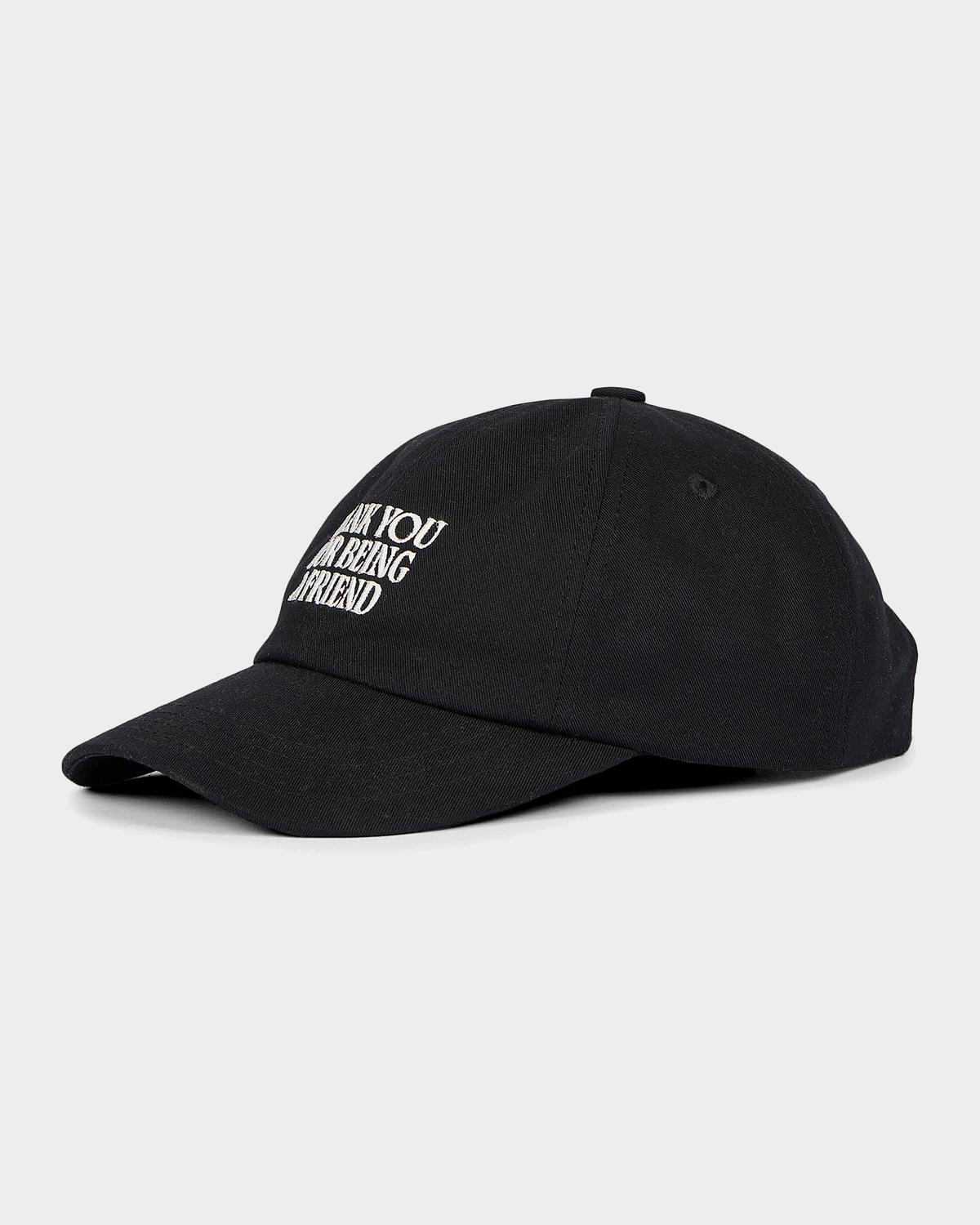 Ami Paris Men's Friend Embroidered Baseball Cap