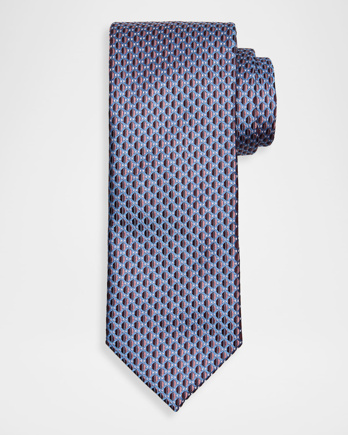 Brioni Men 's Micro-Jacquard Silk Tie | Thumbnail 4