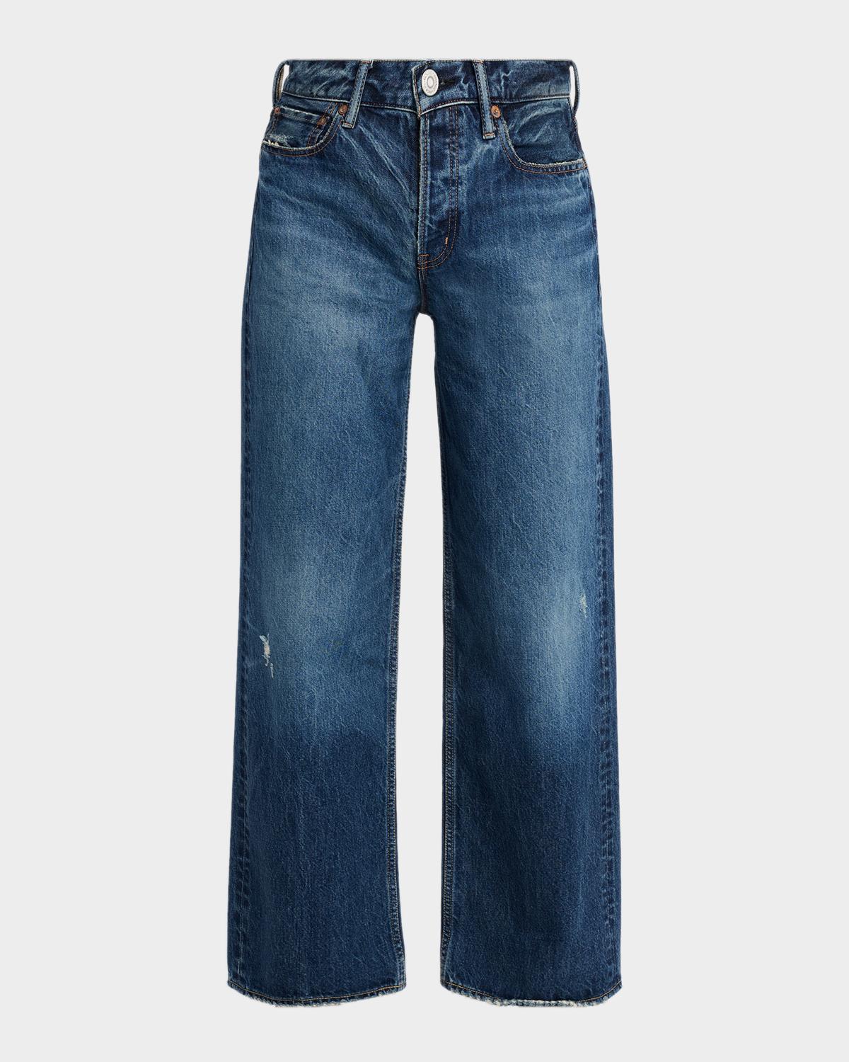 MOUSSY VINTAGE Ashmont Loose Straight Jeans