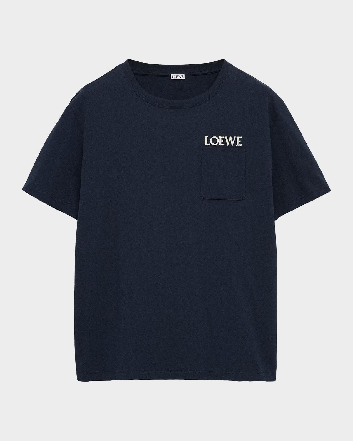 LOEWE Men's Logo Relaxed-Fit T-Shirt