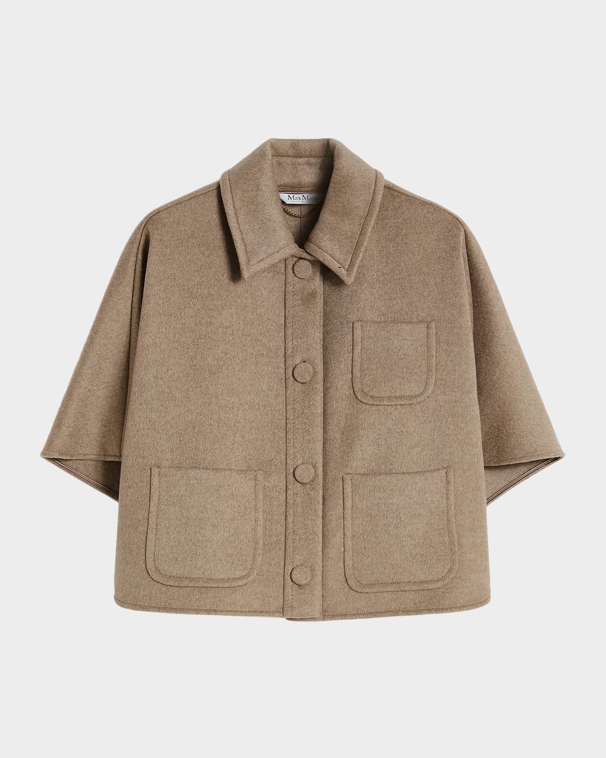 Short Cashmere Cape