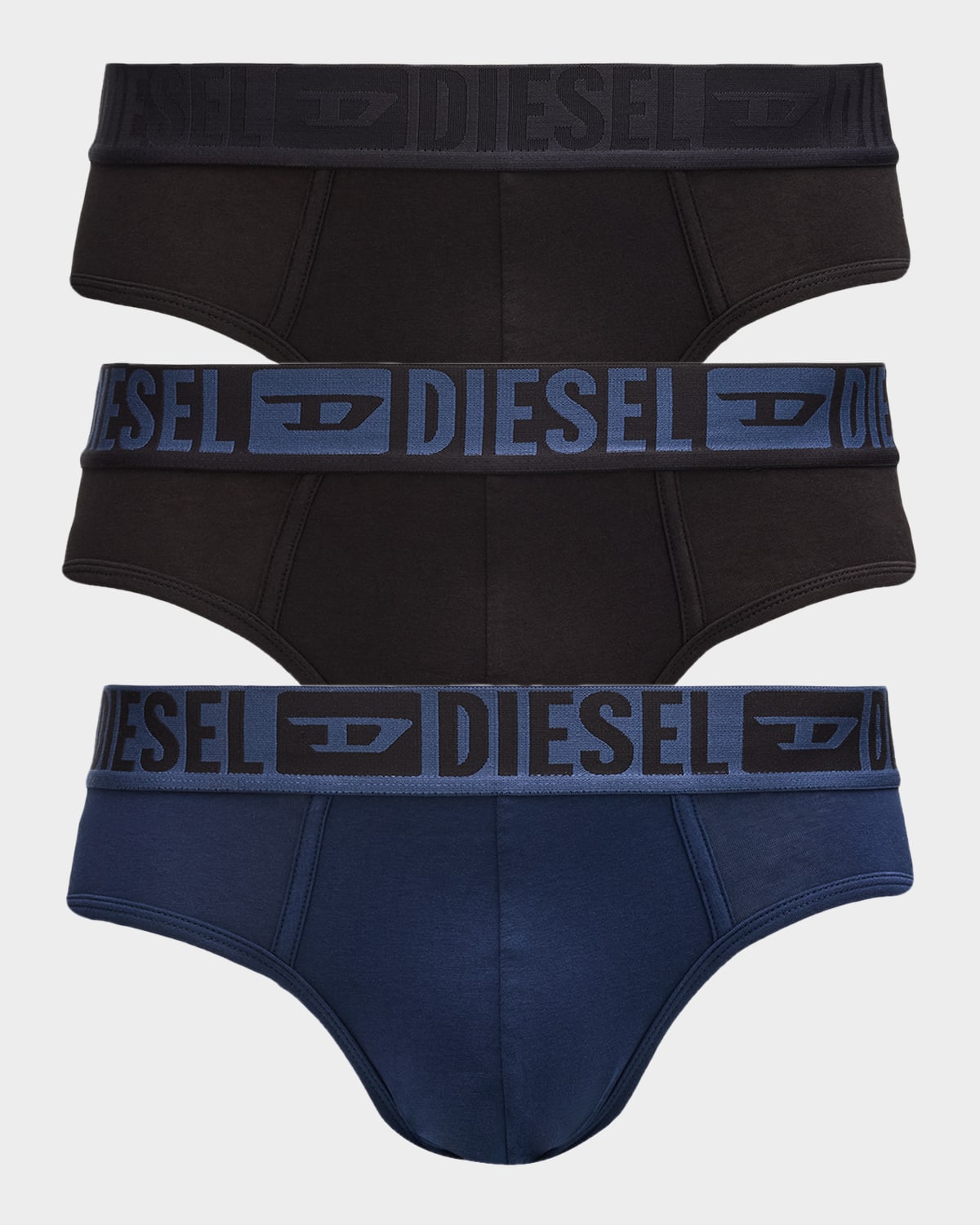 Diesel Men 's Andre 3-Pack Cotton-Stretch Briefs