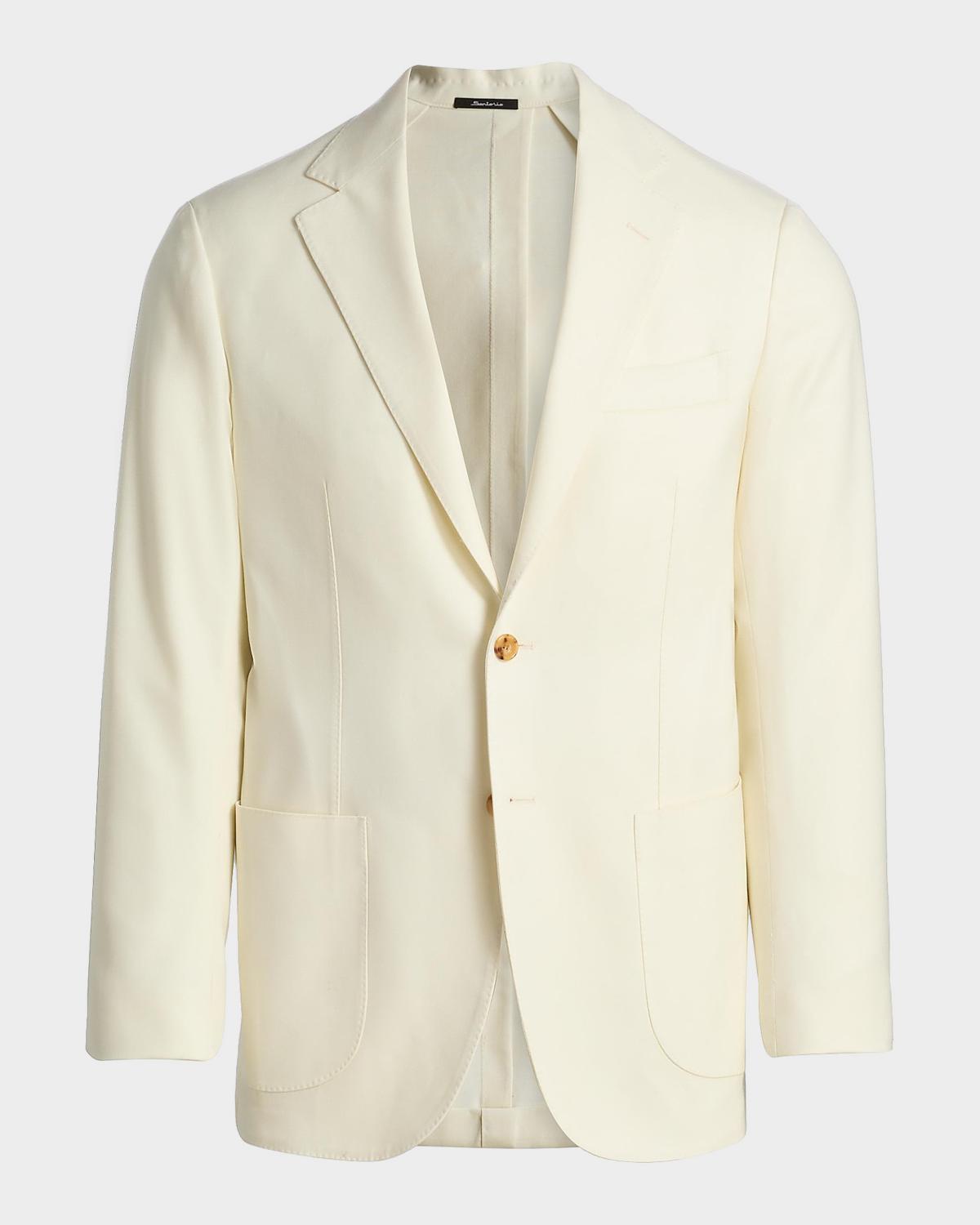 Sartorio Men's Virgin Wool Single-Breasted Sport Coat