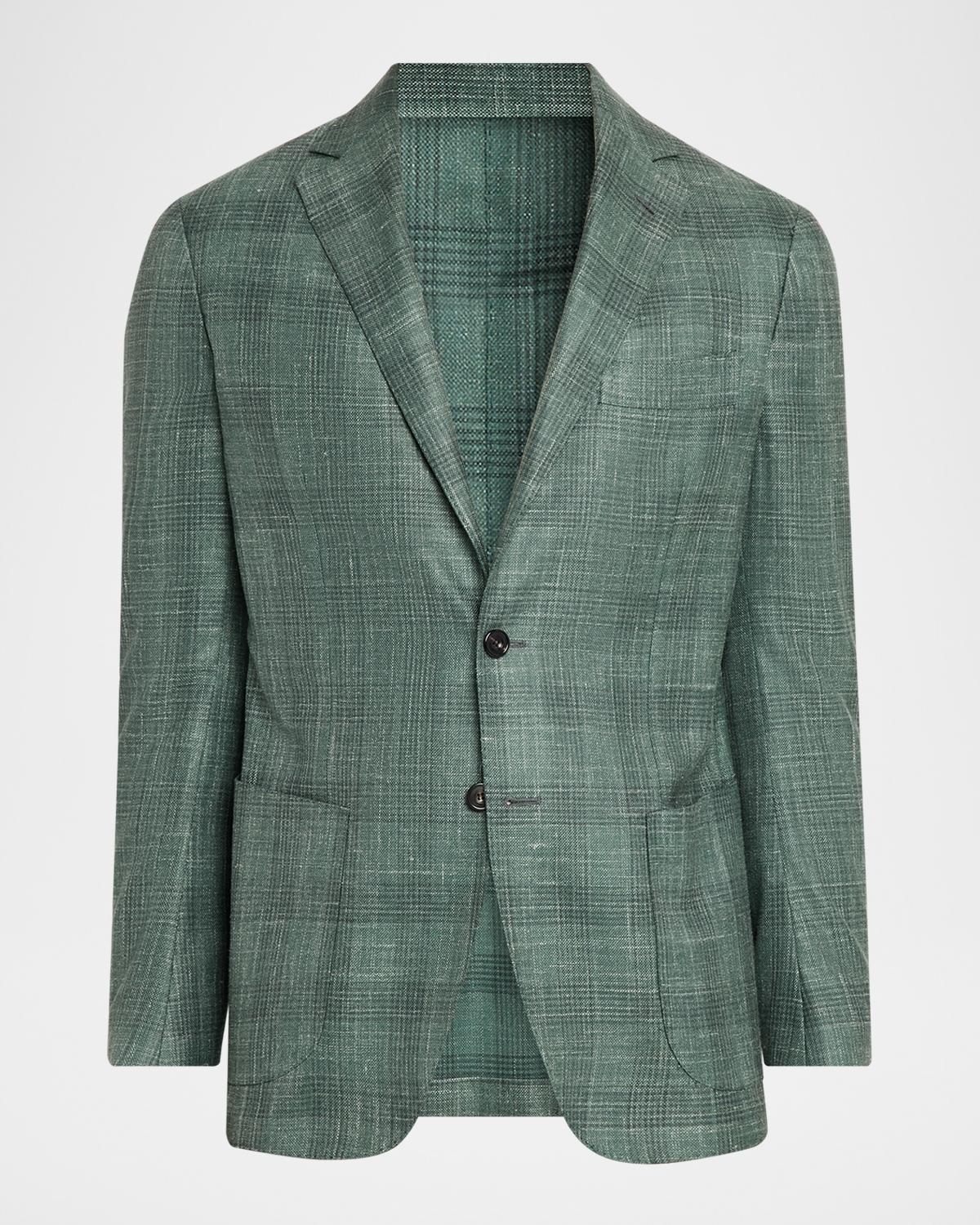 Sartorio Men's Check Wool-Linen Sport Coat