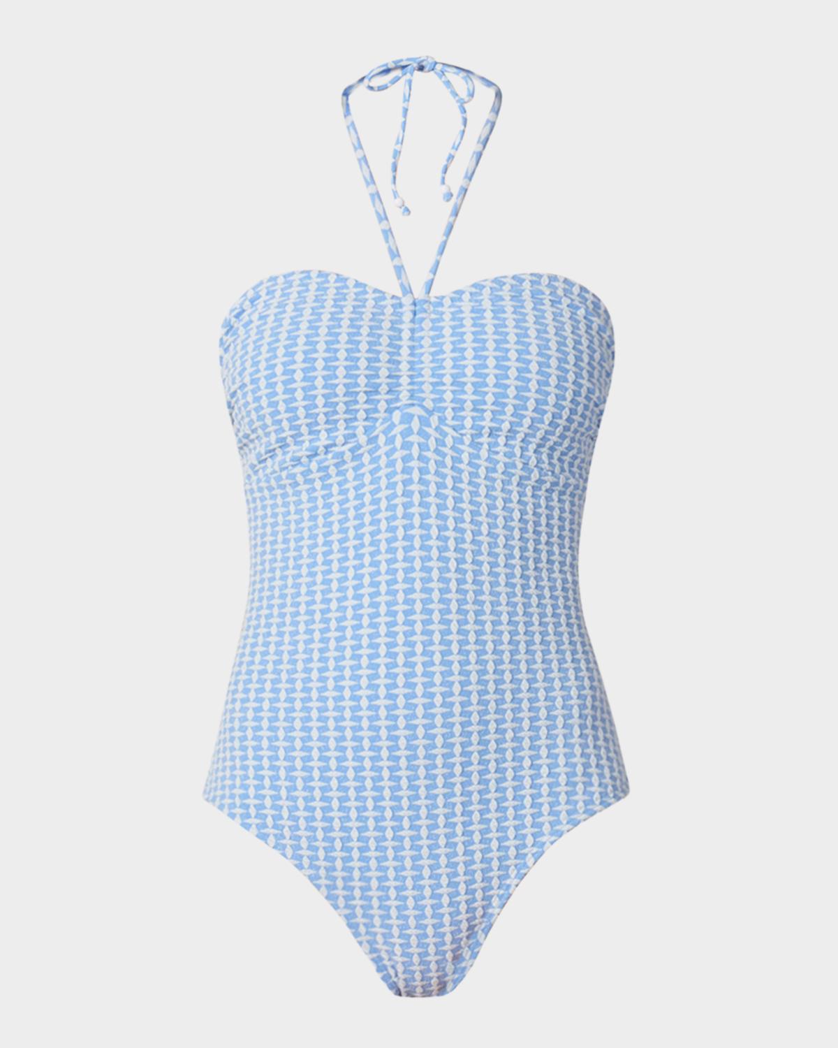 Shoshanna Cinched One-Piece Swimsuit