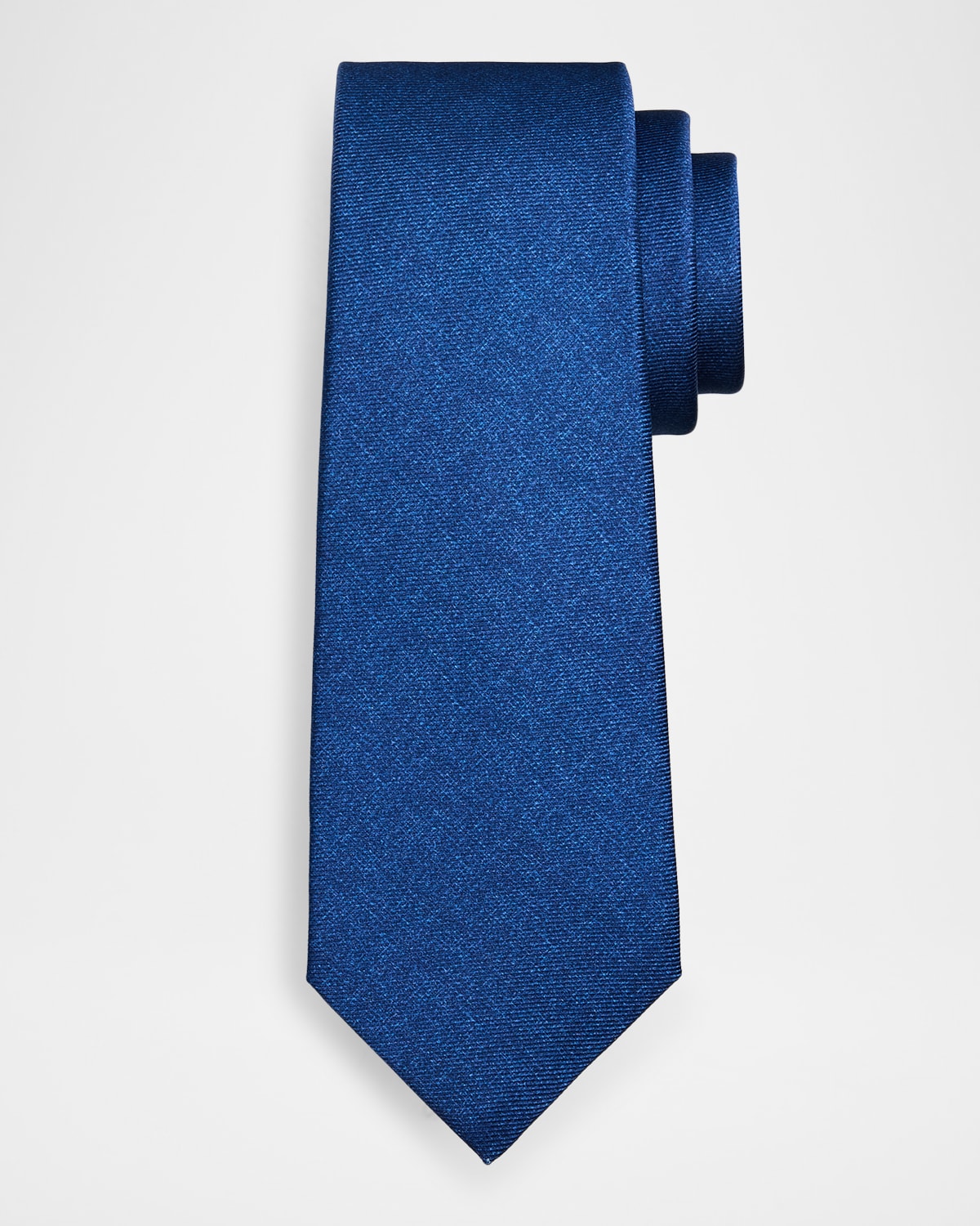 Kiton Men 's Crosshatch Silk 7-Fold Tie