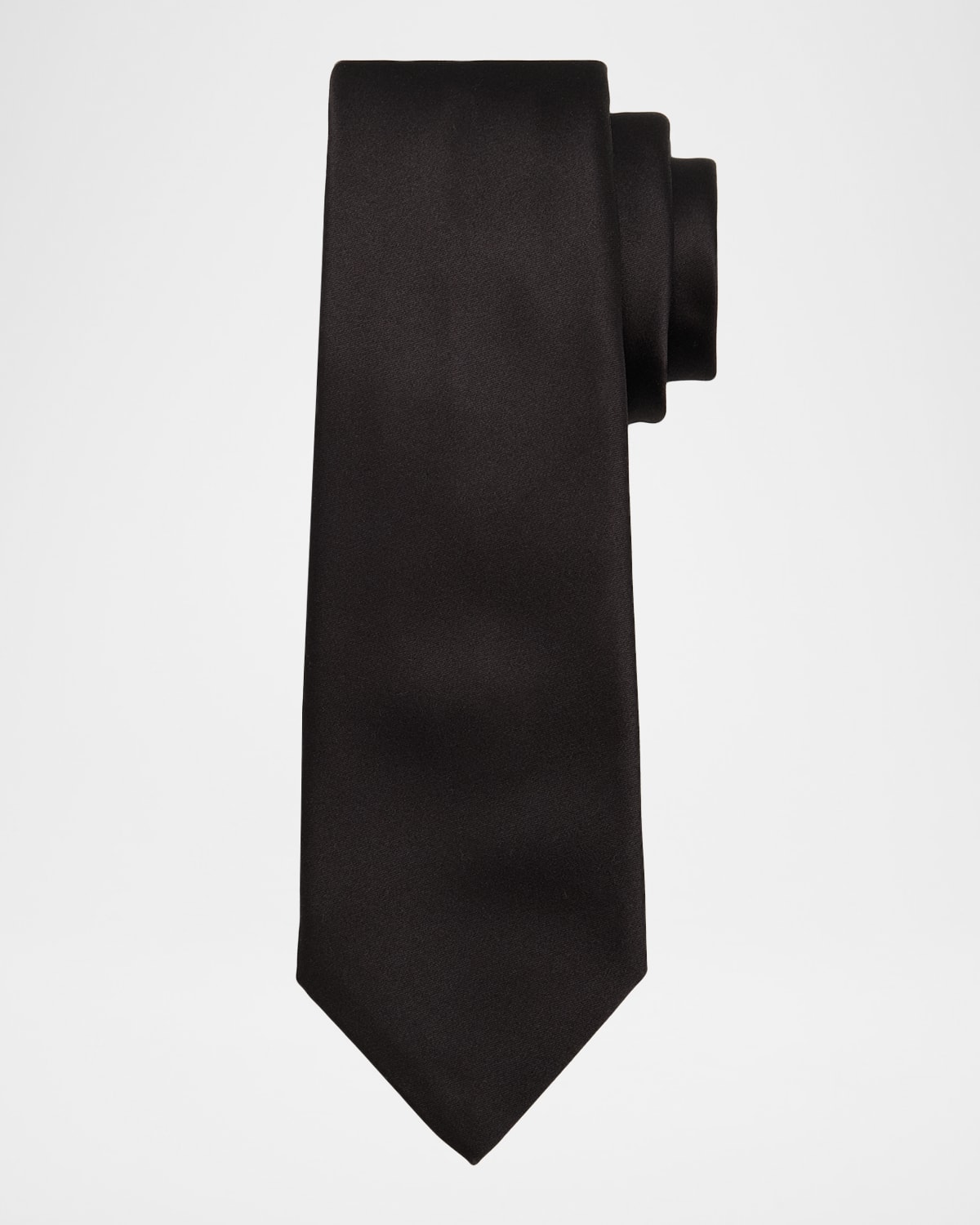 Kiton Men 's Solid Silk 7-Fold Tie