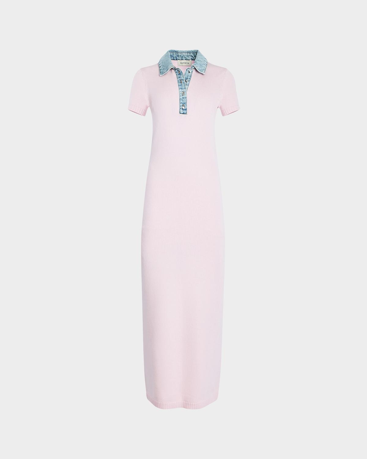 SEROYA Reyes Knit Midi Dress