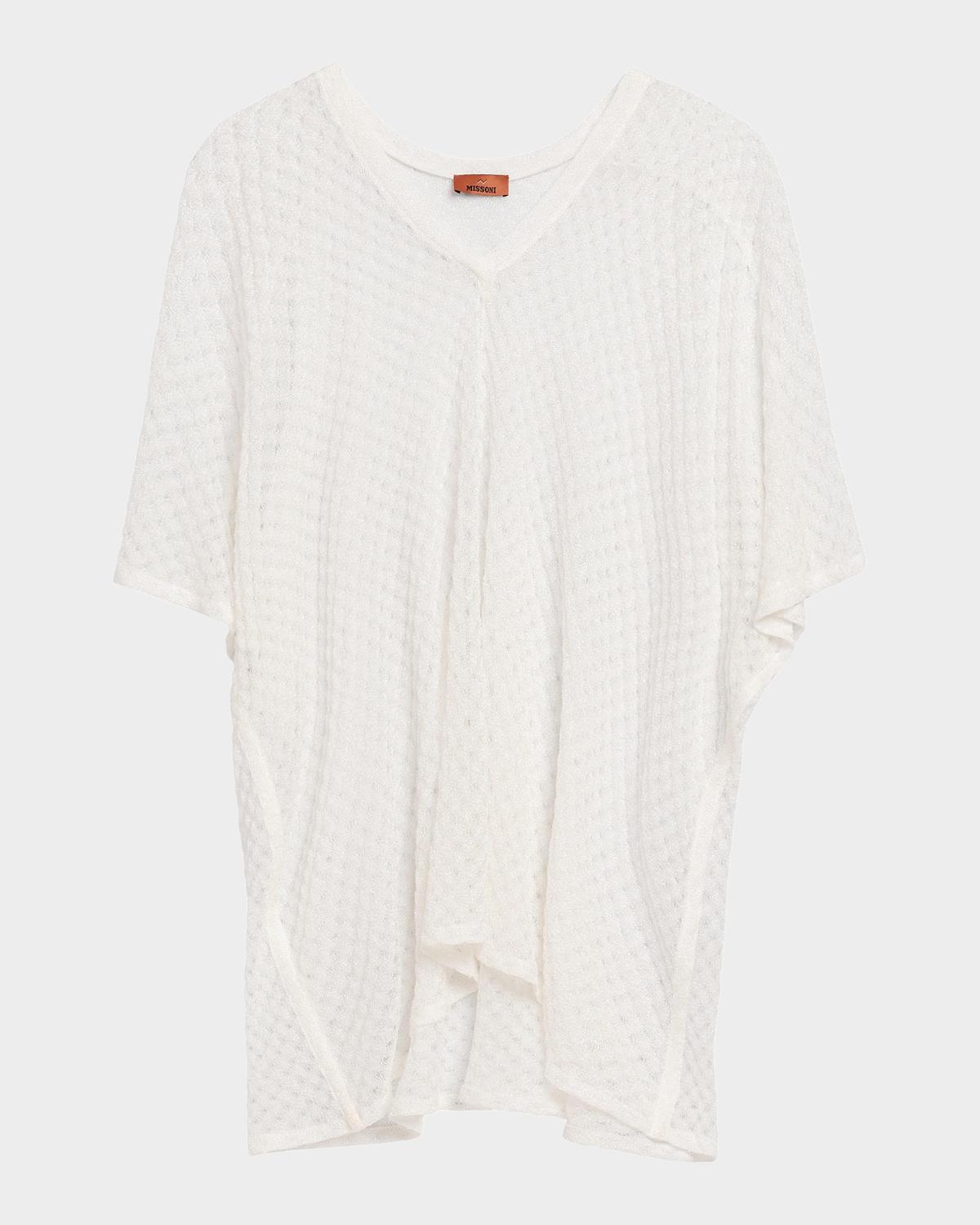 Missoni Sheer Knit Caftan Coverup