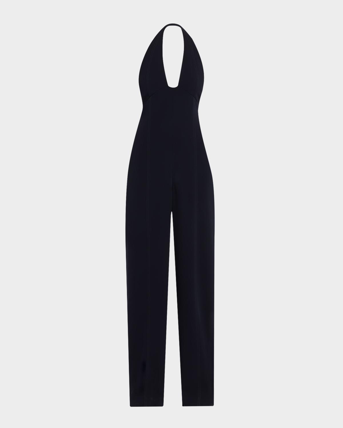 A.L.C. Eva Halter Wide-Leg Jumpsuit