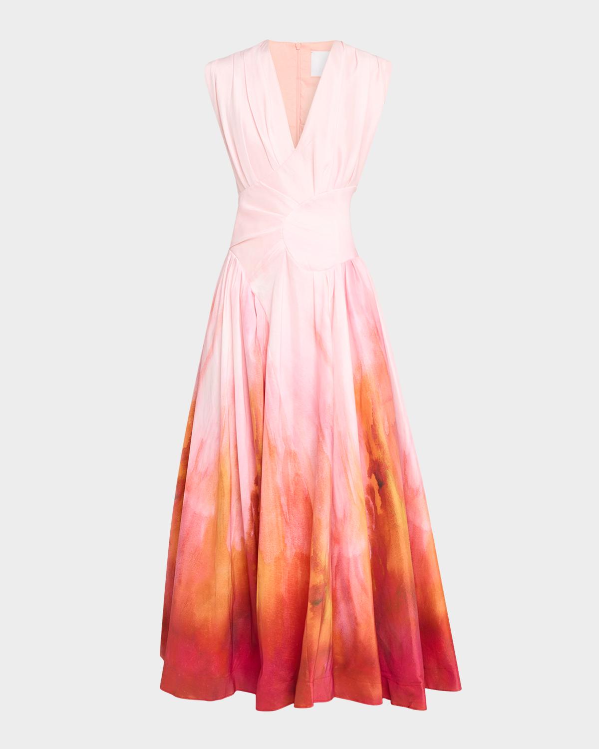 Acler Innoxhill Ombré Maxi Dress