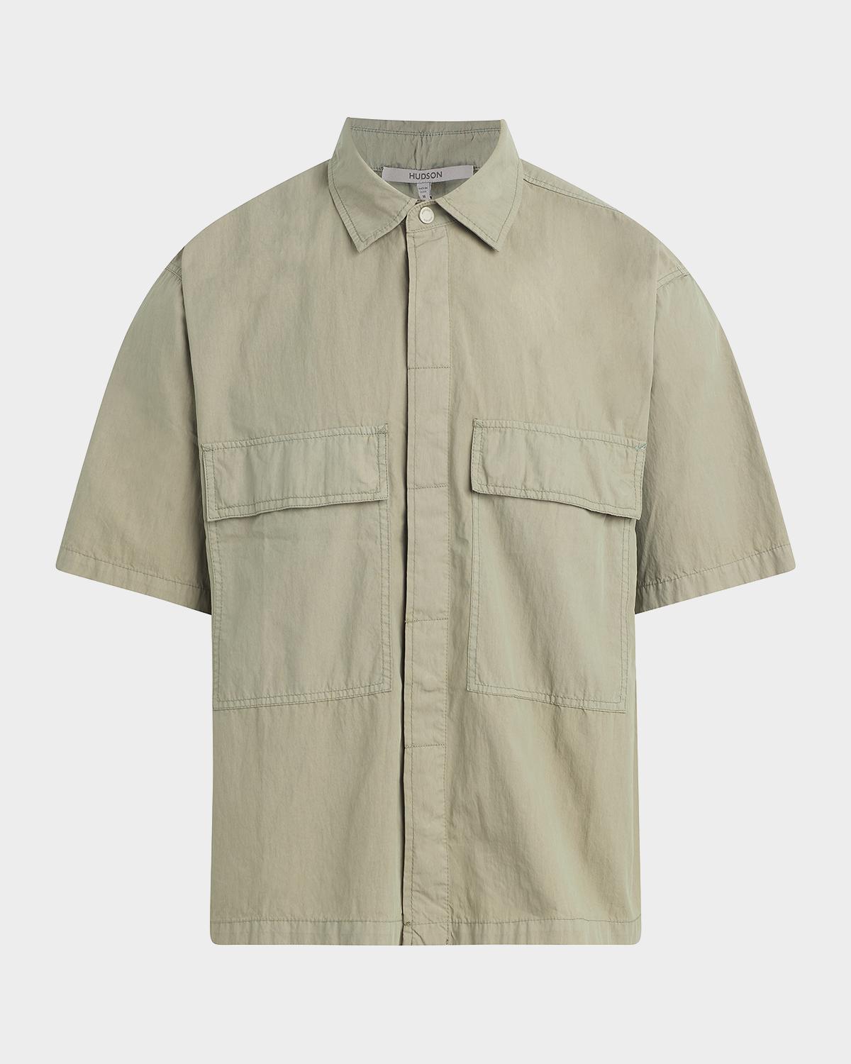Hudson Men's Utility Short-Sleeve Shirt