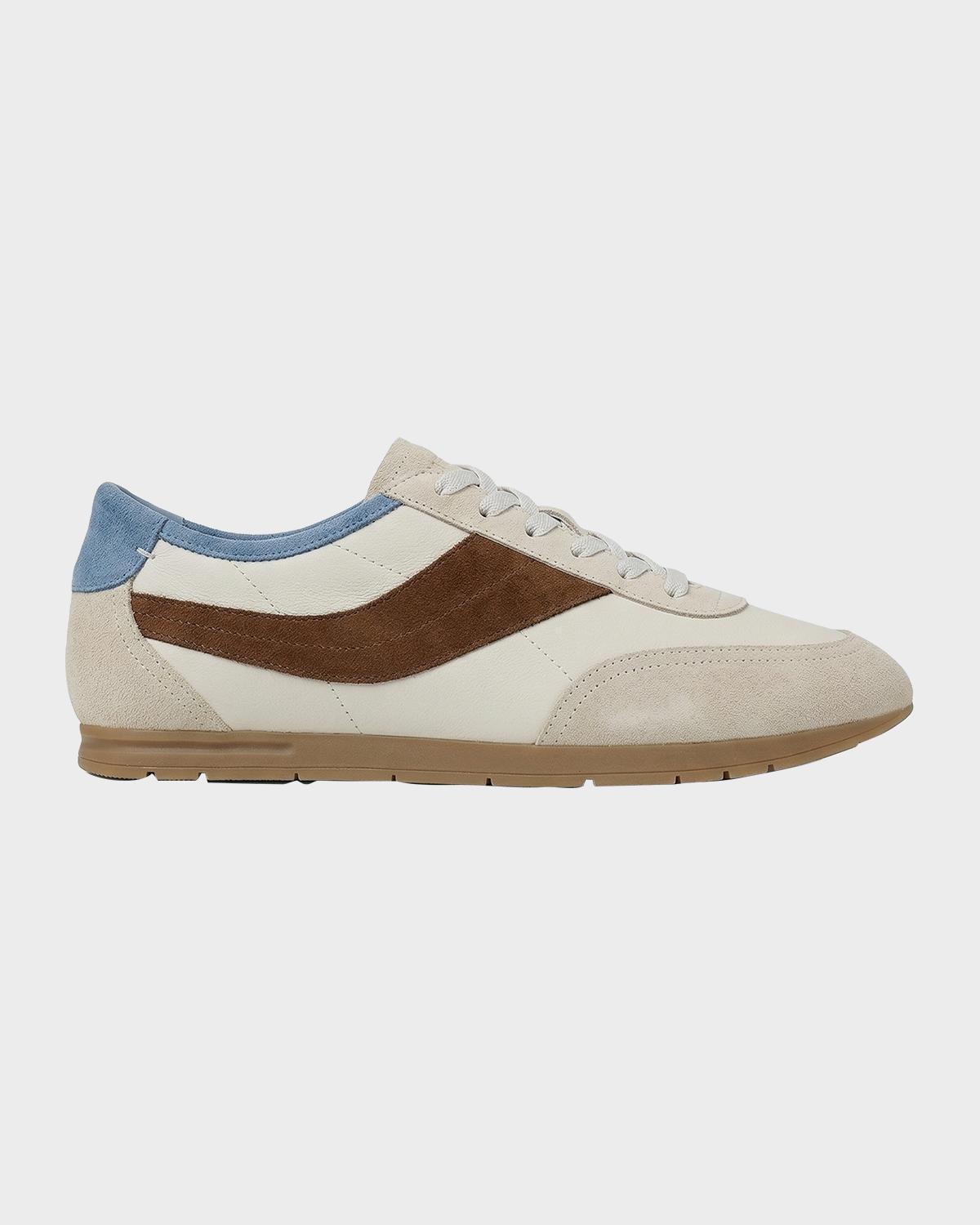 Vince LA Runner Suede and Leather Runner Sneakers