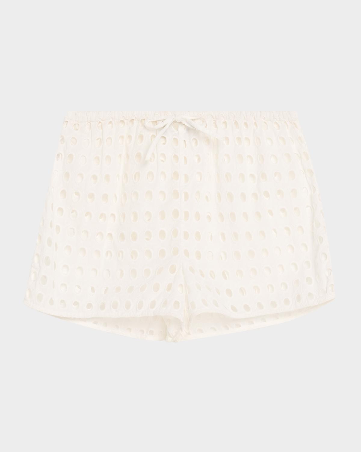 Solid and Striped The Remi Embroidered Shorts