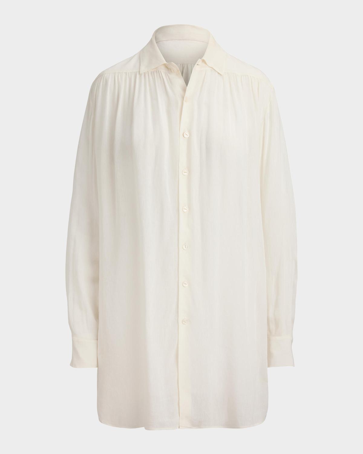 Ralph Lauren Collection Karmen Linen Voile Shirt