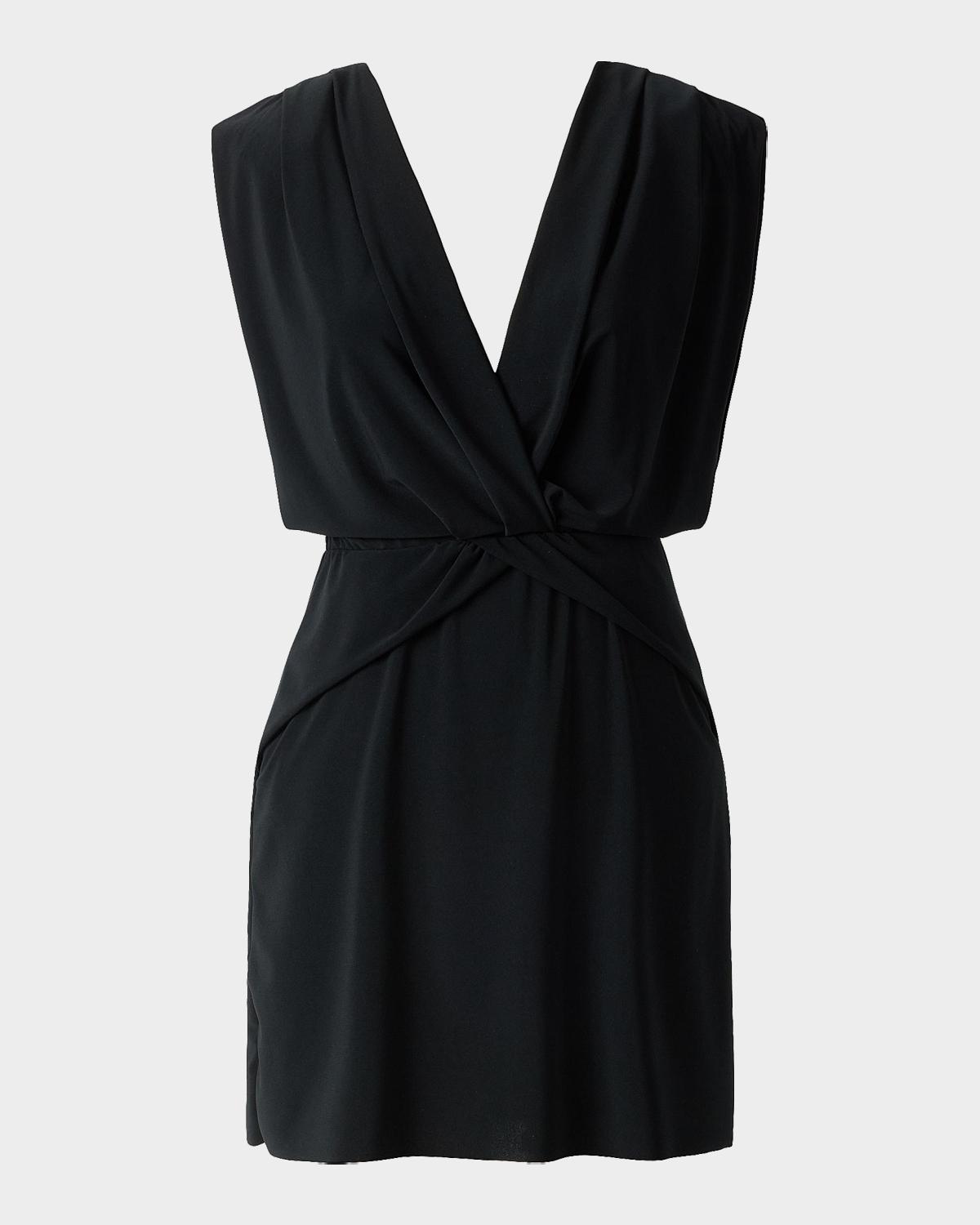 Magicsuit Surplice Plunge Mini Dress Coverup