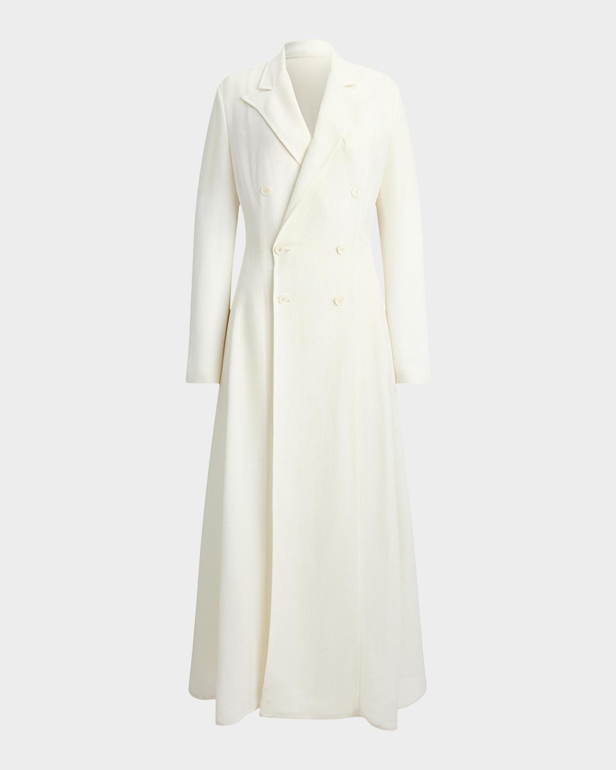 Ralph Lauren Collection Reema Silk-Blend Giro Inglese Day Dress
