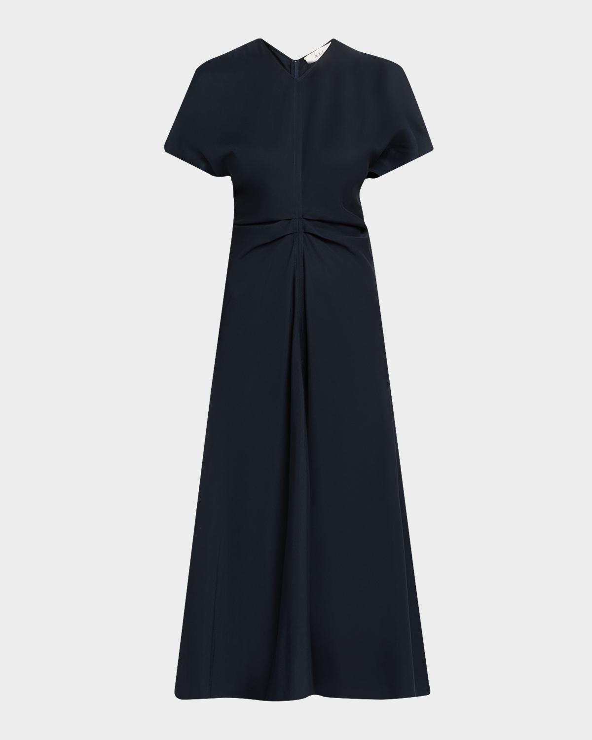 A.L.C. Rem Gathered Midi Dress