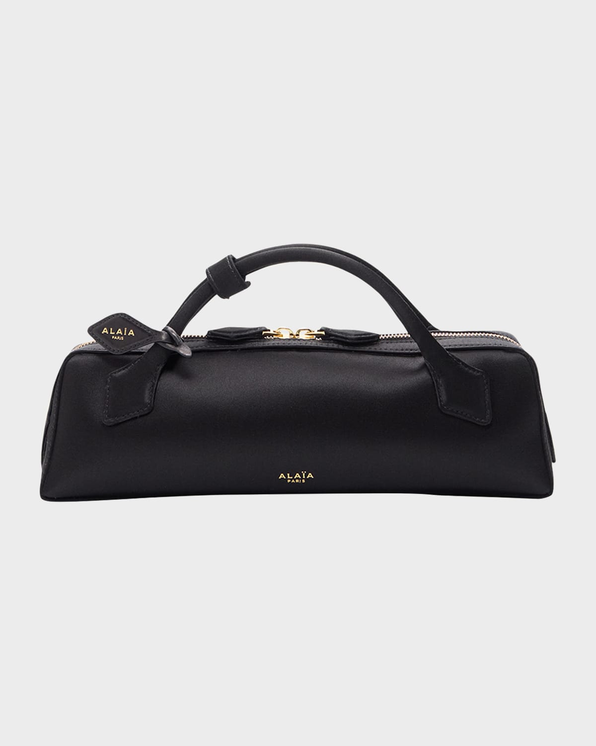 ALAÏA Le Teckel Silk Satin Clutch Bag | Thumbnail 2