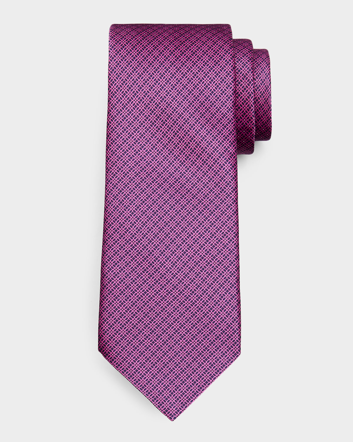Stefano Ricci Men 's Dotted Floral Silk Tie | Thumbnail 4 Stefano Ricci Men 's Dotted Floral Silk Tie | Thumbnail 4