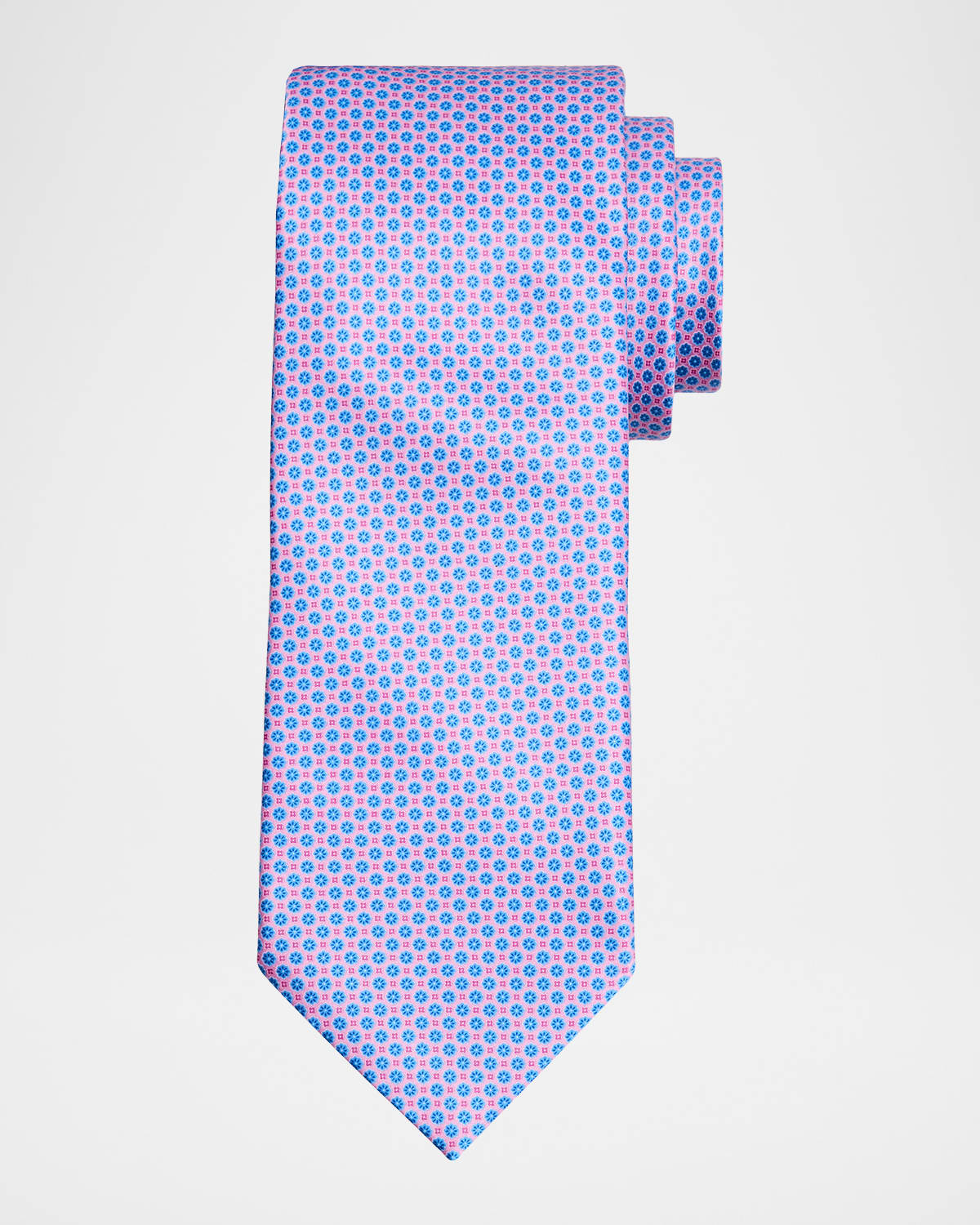 Stefano Ricci Men 's Micro-Floral Silk Tie