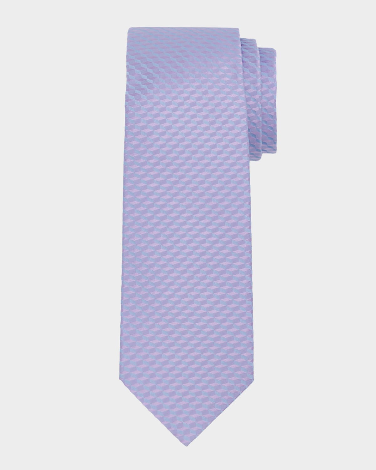 Stefano Ricci Men 's Woven Geometric Silk Tie | Thumbnail 4 Stefano Ricci Men 's Woven Geometric Silk Tie | Thumbnail 4