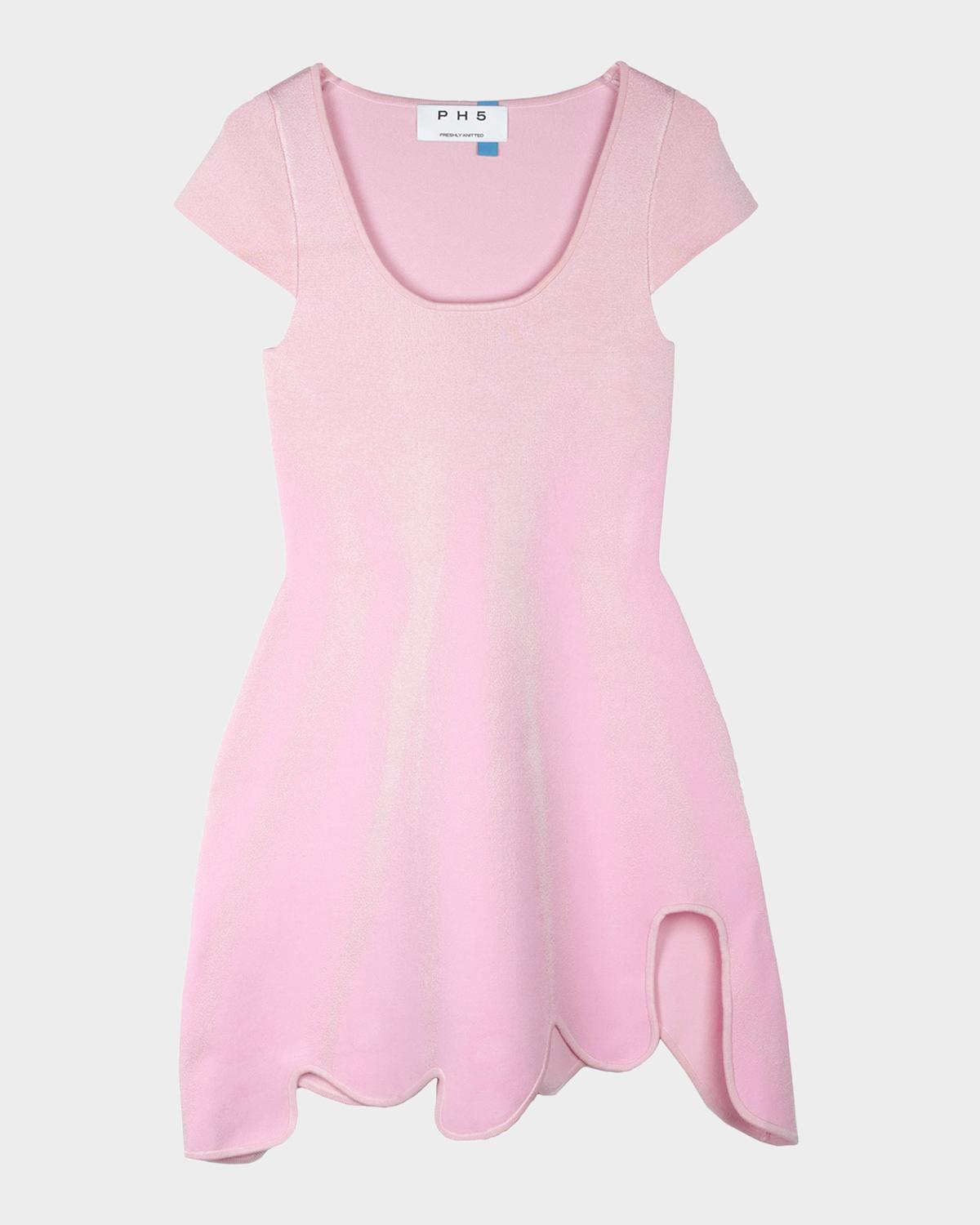 PH5 Tina Asymmetric Wavy Mini Dress