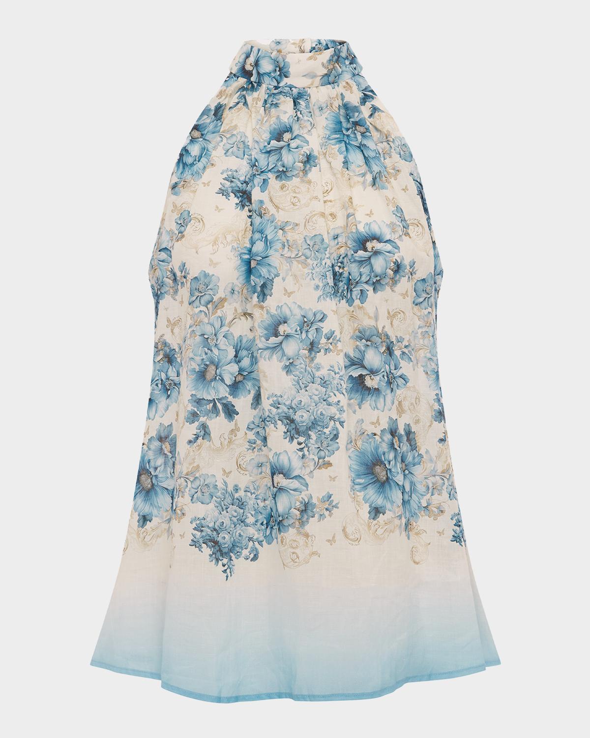 Aqua Blu Australia Alice Floral Halter Top