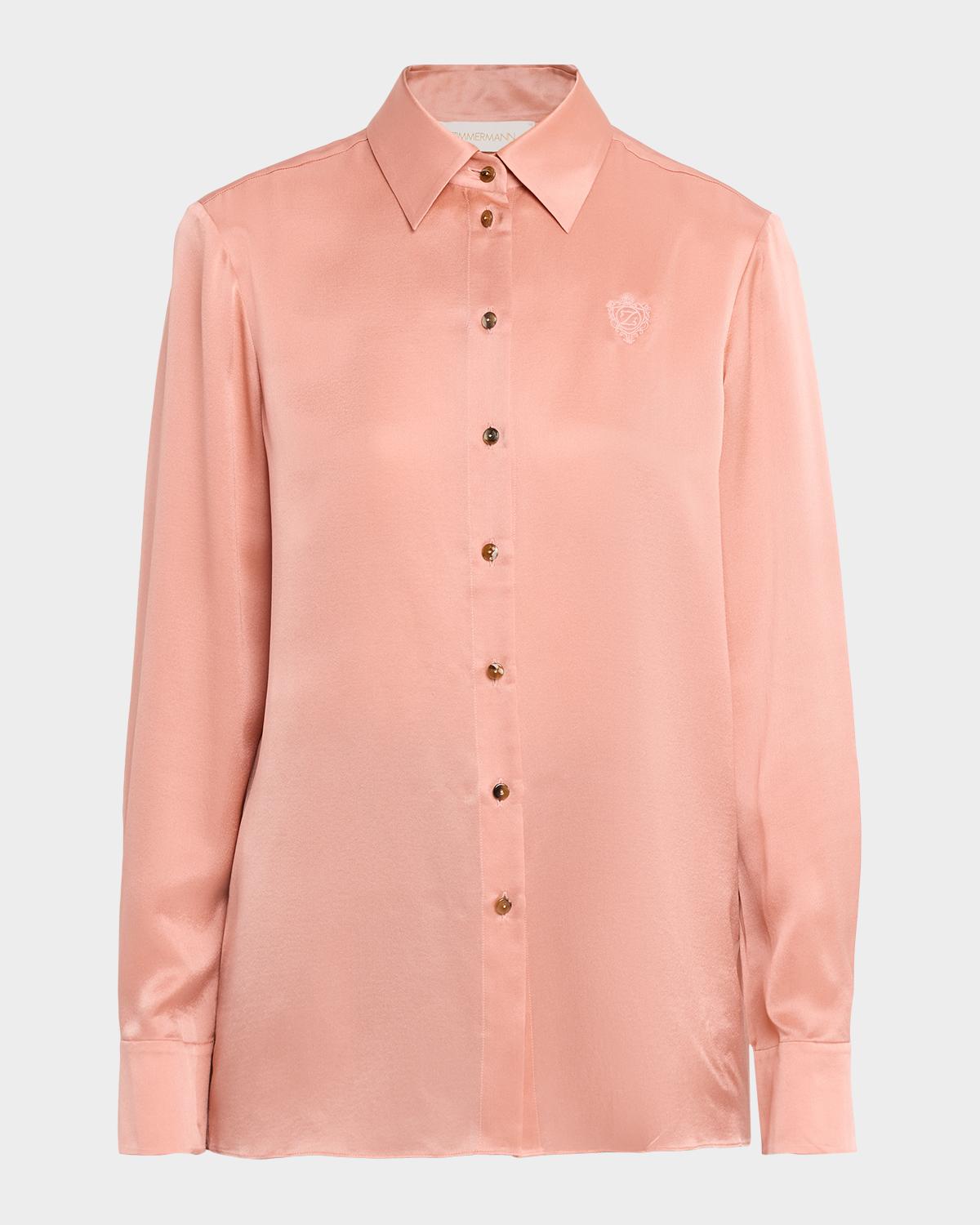 Zimmermann Luna Satin Shirt