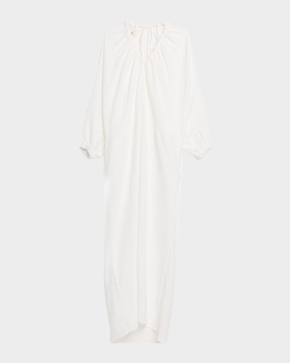 Akyn Studio Emmie Cotton Gauze Maxi Dress