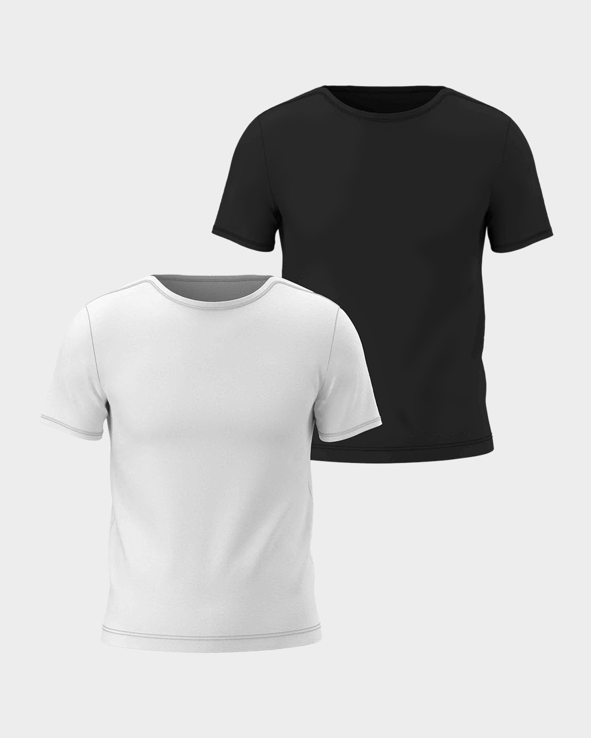 Versace Men 's Cotton Jersey 2-Pack Crewneck T-Shirt Set